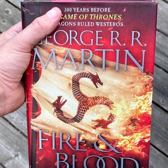 George R. R. Martin Fire & Blood (Hardback) - Picture 2 of 7